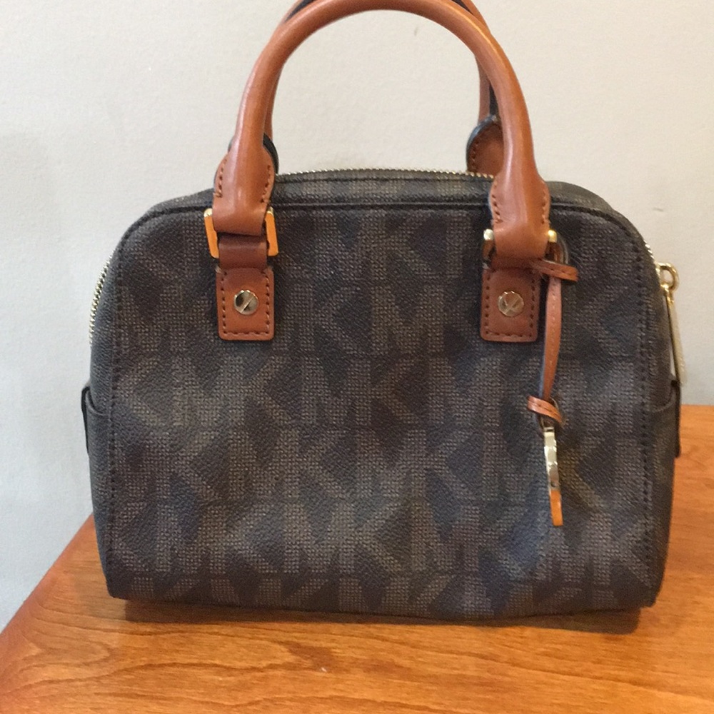 Michael kors extra-small logo satchel
